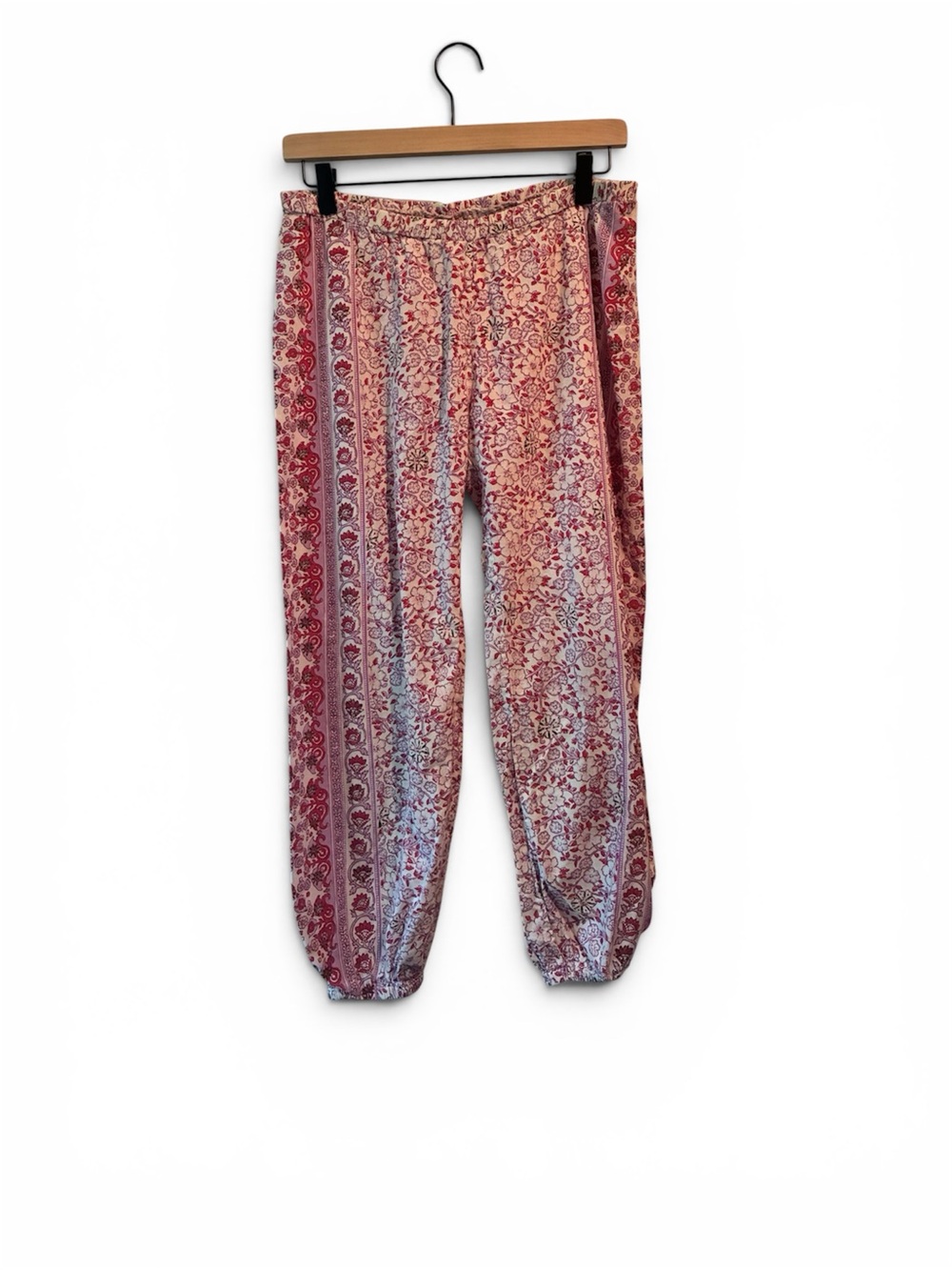 Billabong Pink and Red Floral Pants